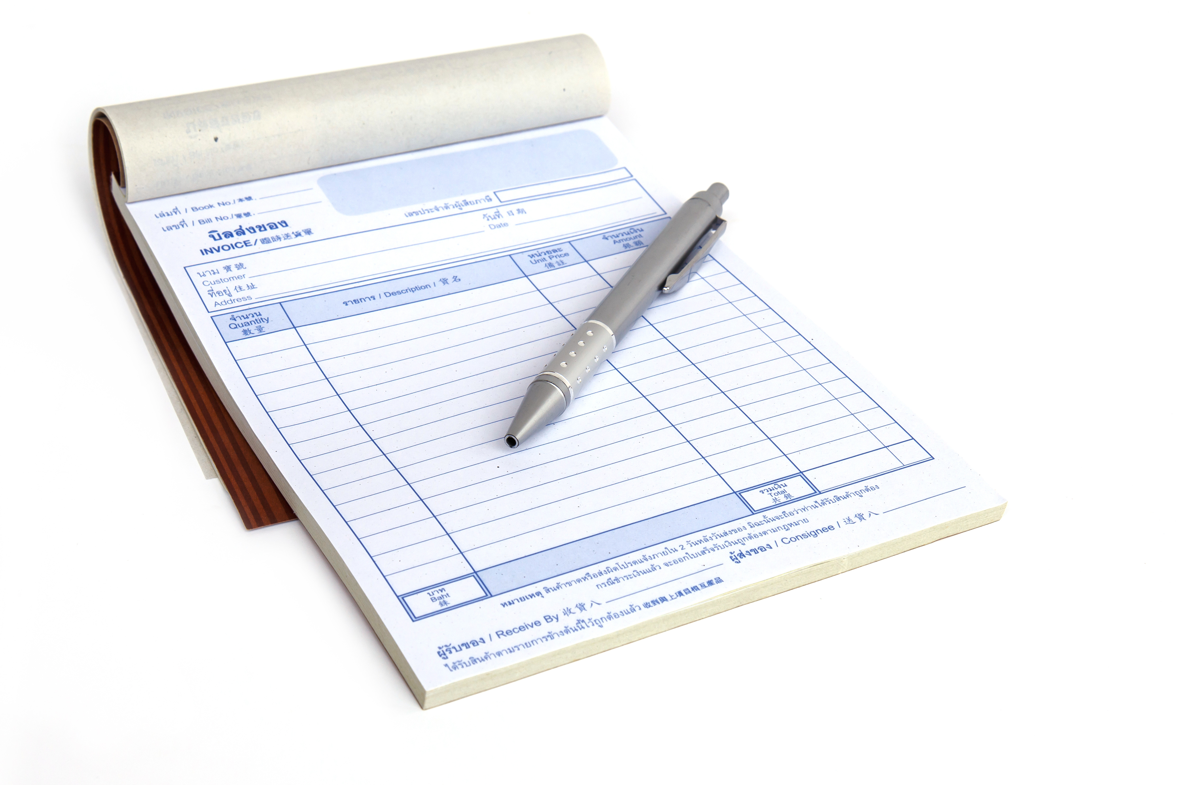 Open NCR book by Petes Printing UK