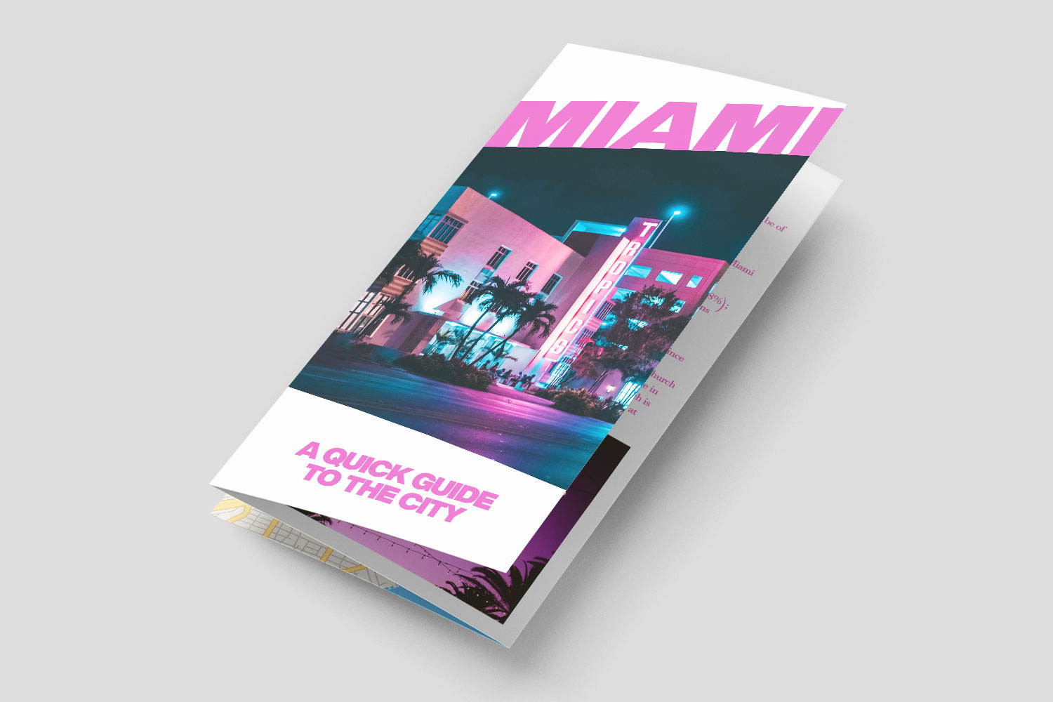 150gsm Z-fold DL leaflet by Petes Printing UK