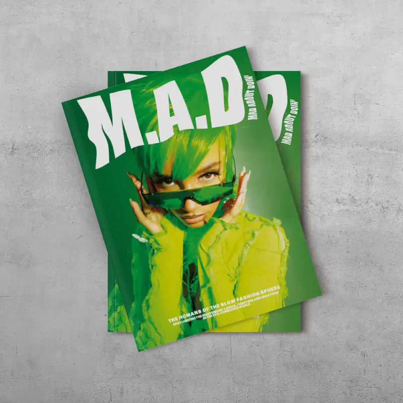 A4 magazine front page by Petes Printing UK